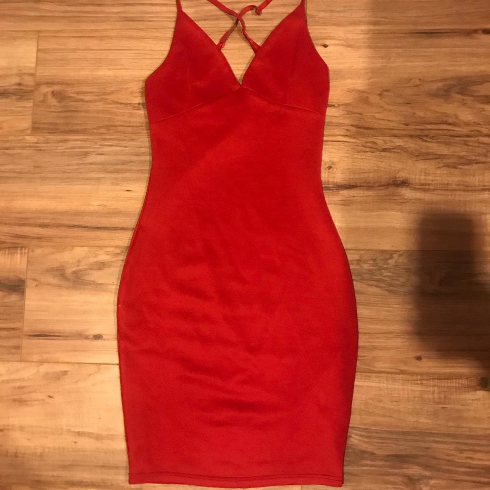 Sexy Red Forever 21 Dress